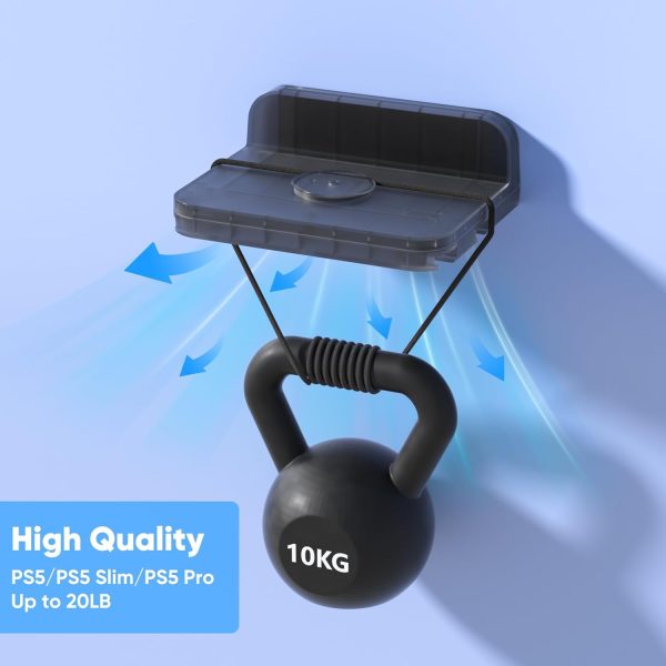 PS5 Wall Mount - Secure & Stylish Display Stand - Image 2
